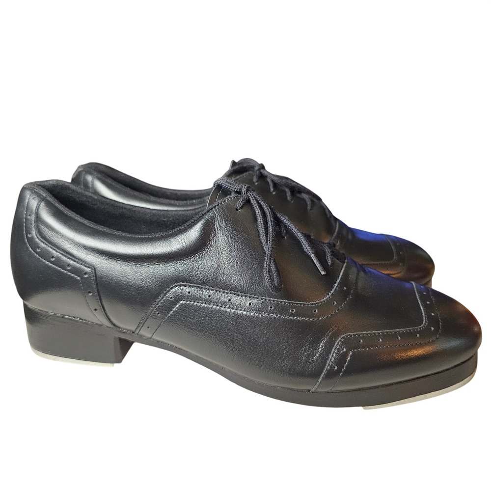 Bloch Jason Samuels Smith Professional Tap Shoes Black Leather Wingtip Mens 11M